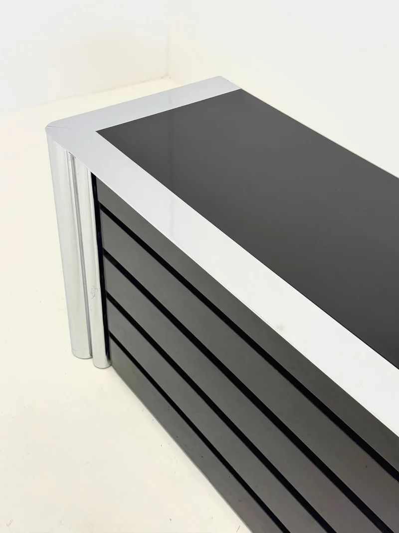 Black sideboard by Antonello Mosca for Cinova