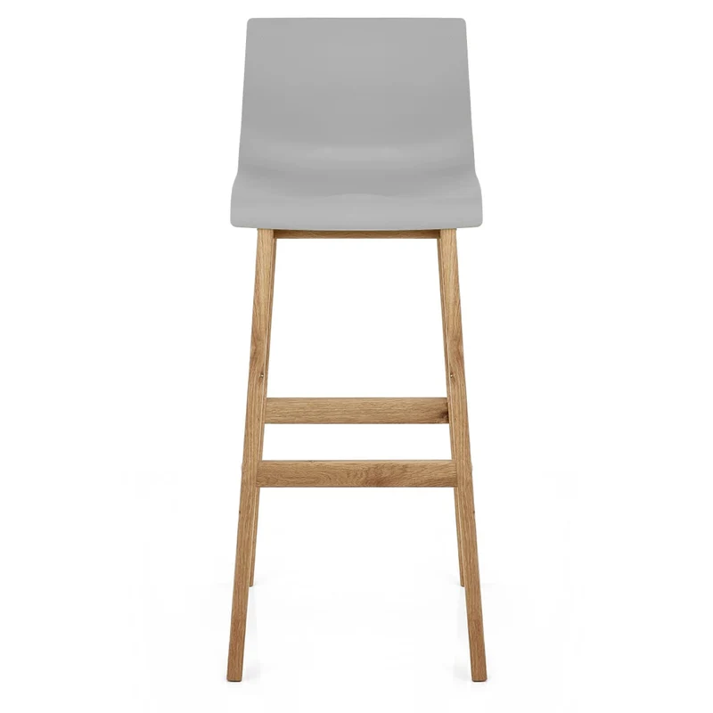 Tabouret de Bar Résine Bois - Haut Drift Gris