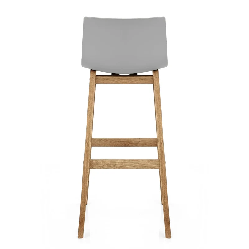 Tabouret de Bar Résine Bois - Haut Drift Gris