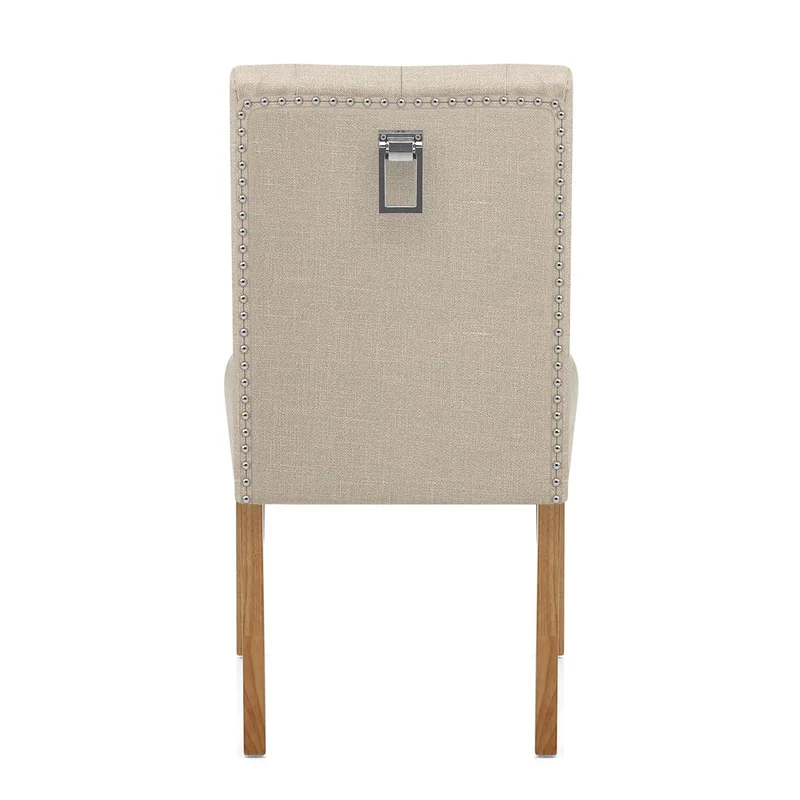 Chaise Bois Tissu - Barrington Crème