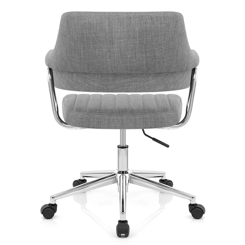 Chaise de Bureau Tissu - Skyline Gris