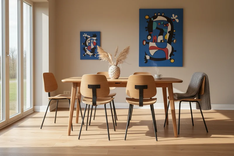 Chaise de repas naturelle