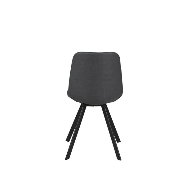 Chaise en tissu gris