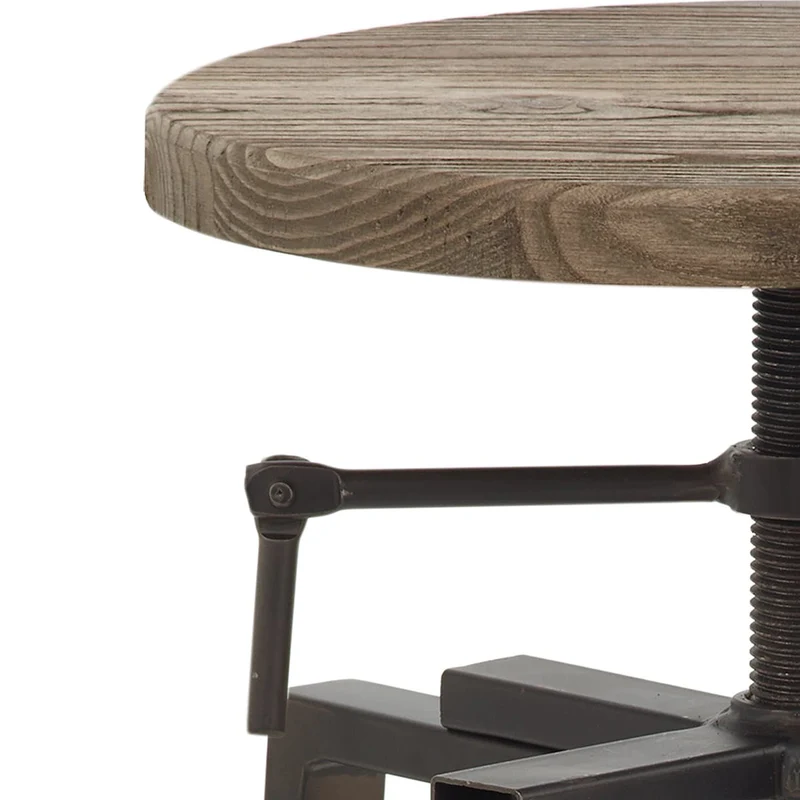 Tabouret de Bar Bois Foncé - Industrial Turner Bois