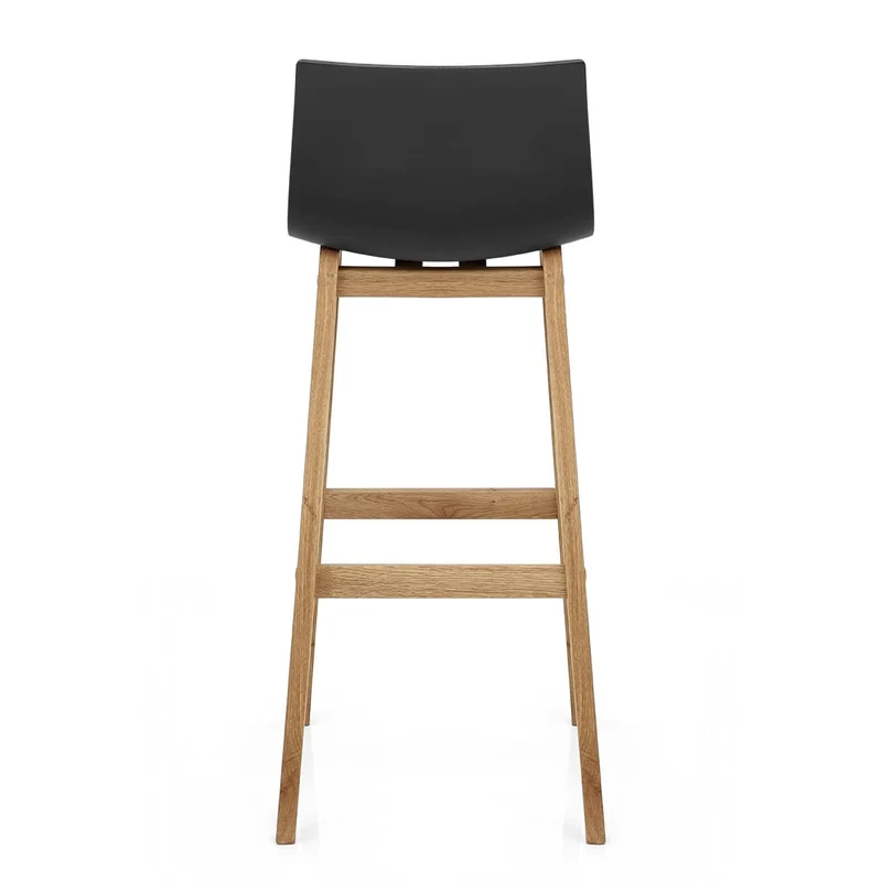 Tabouret de Bar Résine Bois - Drift ABS Noir