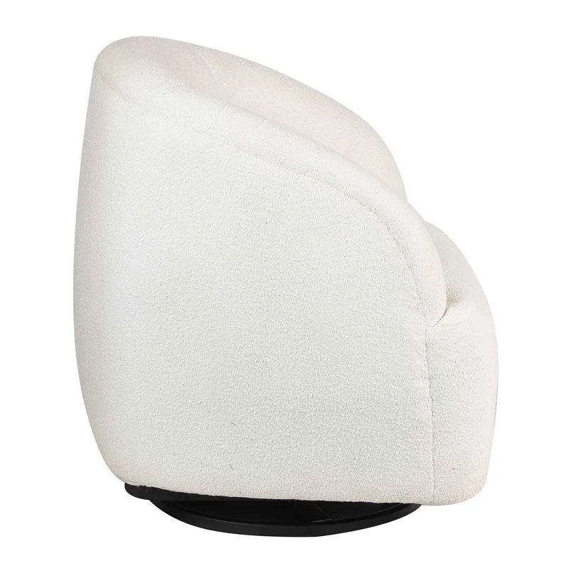 Fauteuil tournante blanche | Mango Gubi New