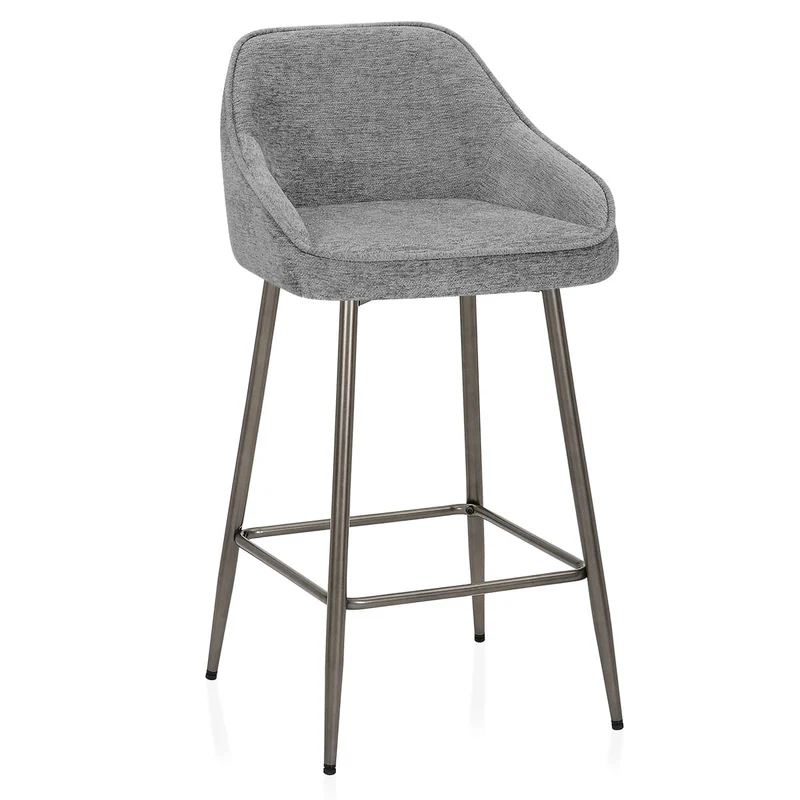 Tabouret Tissu - Cairns Gris