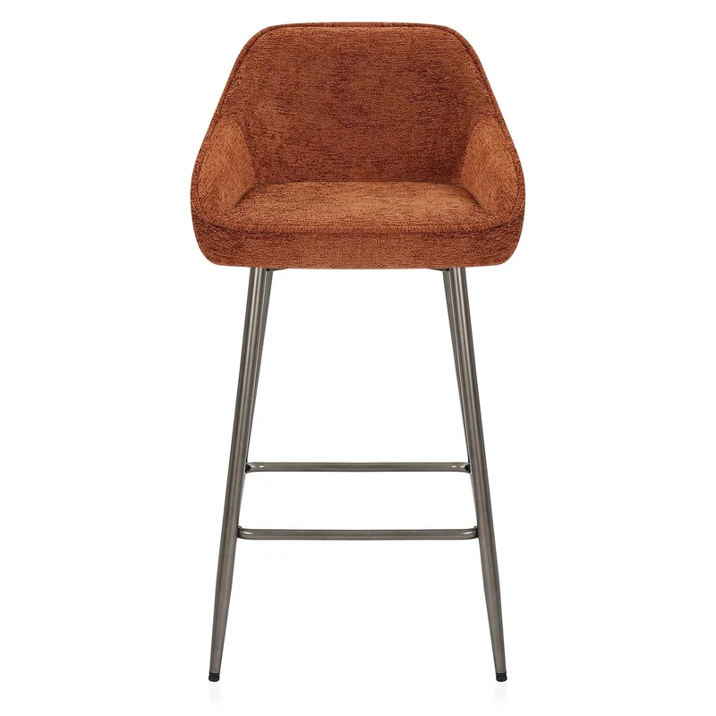 Tabouret Tissu - Cairns Orange