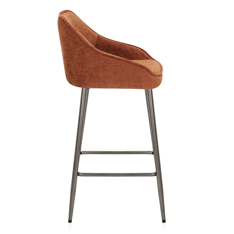 Tabouret Tissu - Cairns Orange