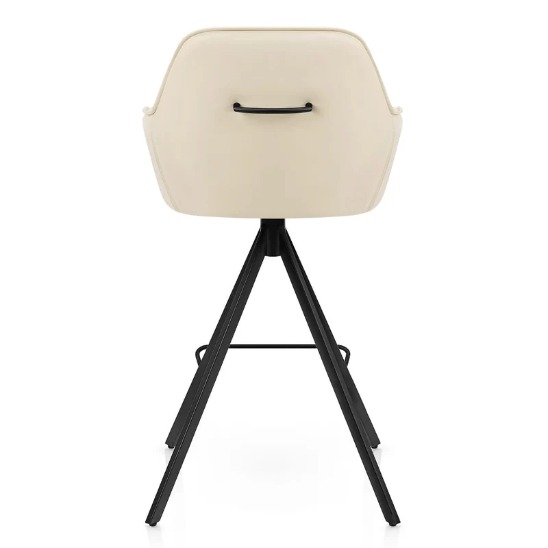 Tabouret Faux Cuir - Venice Crème