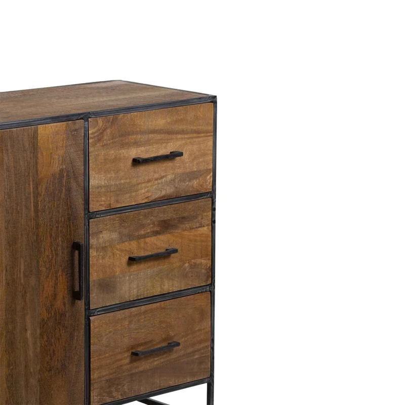 Buffet 1 porte 3 tiroirs | Mango Stockholm