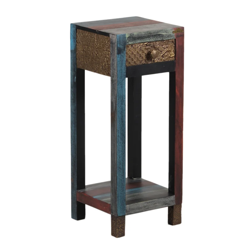 Table d'appoint 1 tiroir | Manguier Pushkar