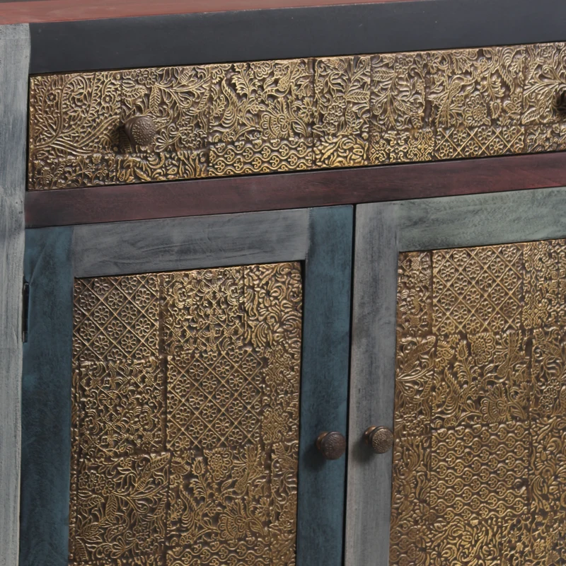 Buffet 2 portes 1 tiroir | Manguier Pushkar
