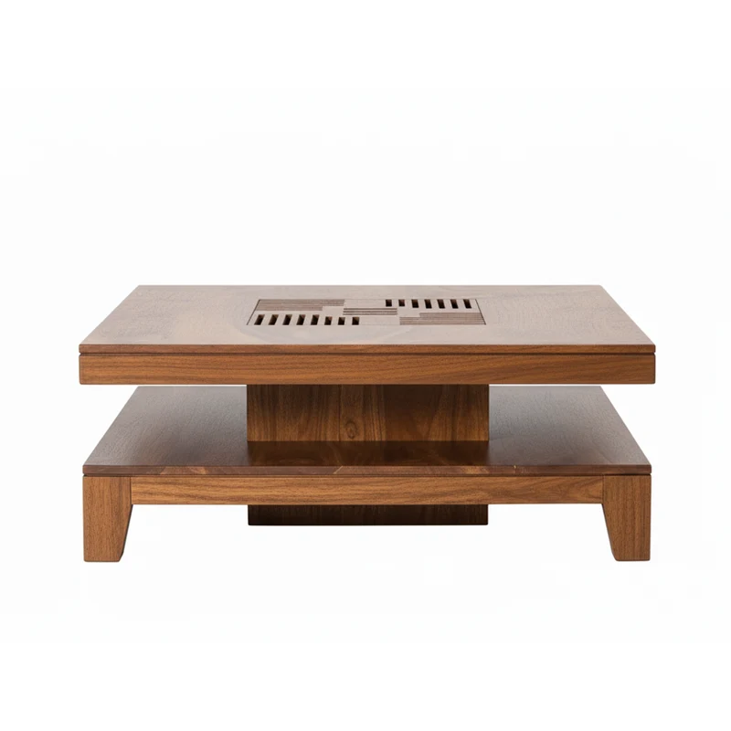Table basse 85x85 cm | Acacia Kavish II