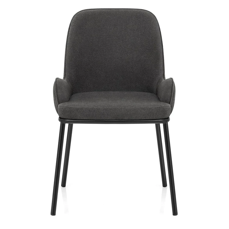 Chaise Tissu - Cameo Gris Foncé