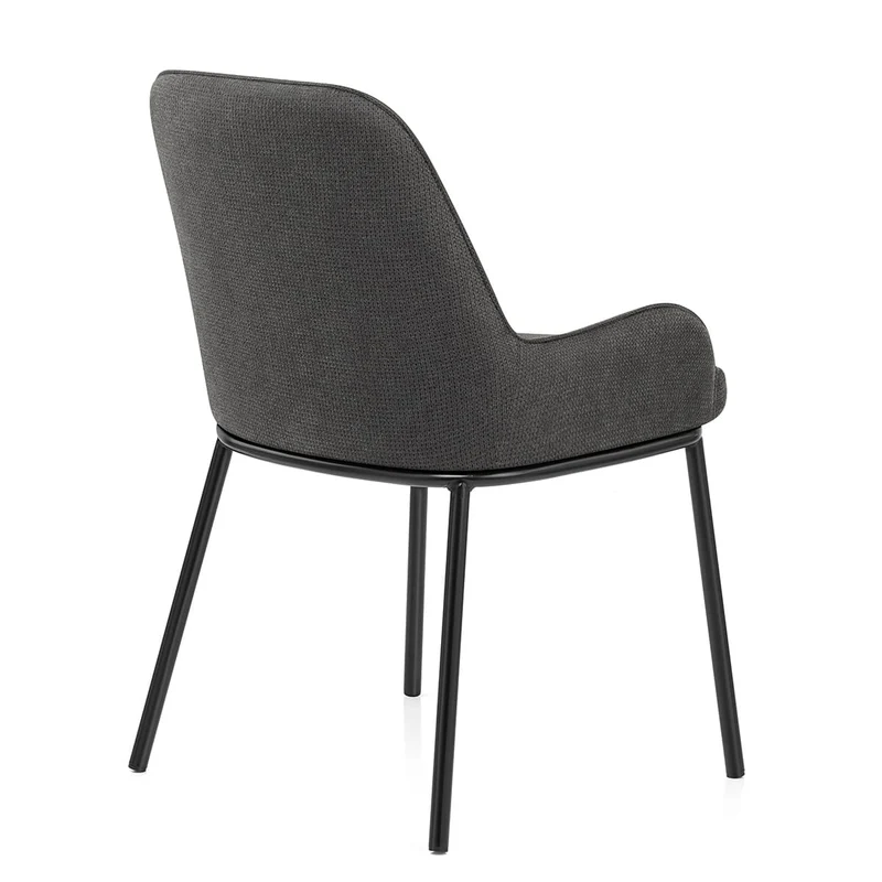 Chaise Tissu - Cameo Gris Foncé
