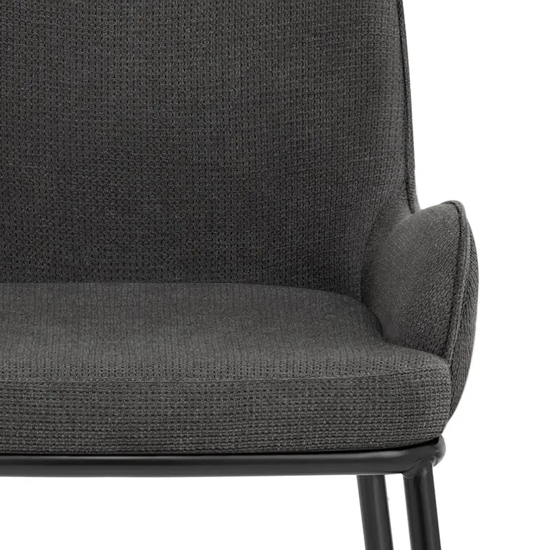 Chaise Tissu - Cameo Gris Foncé