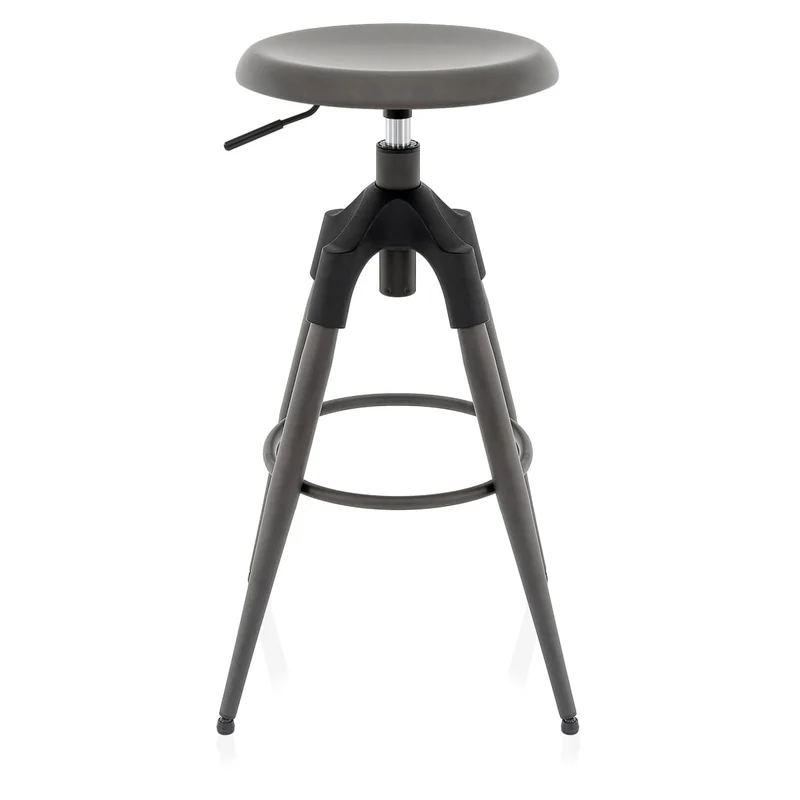 Tabouret de Bar Métal - Onyx Gris