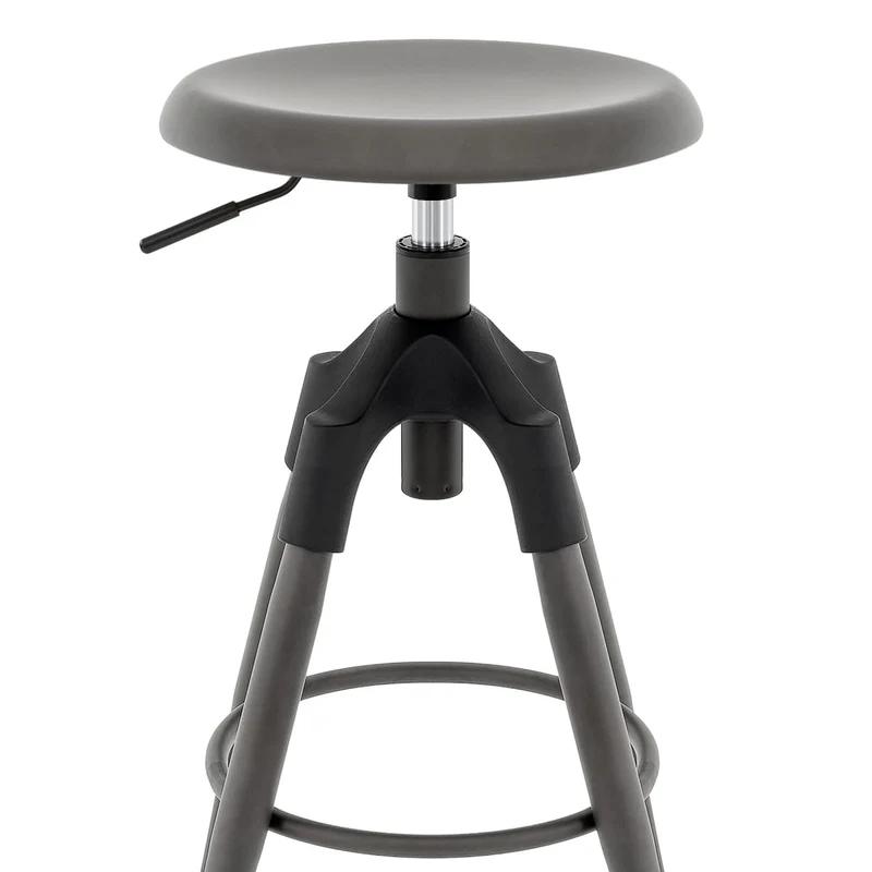 Tabouret de Bar Métal - Onyx Gris