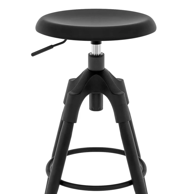 Tabouret de Bar Métal - Onyx Noir