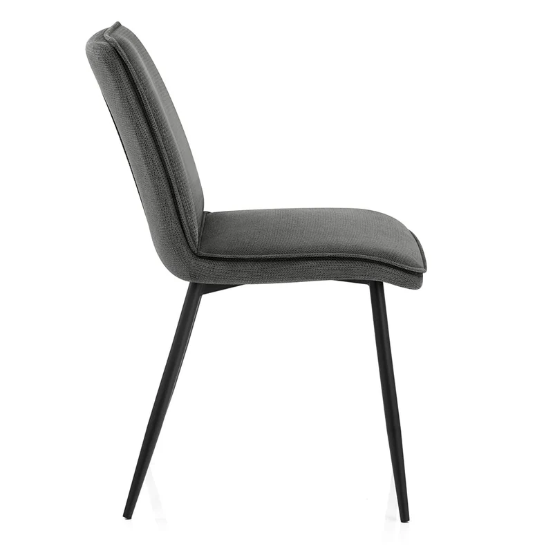 Chaise Tissu - Abi Gris