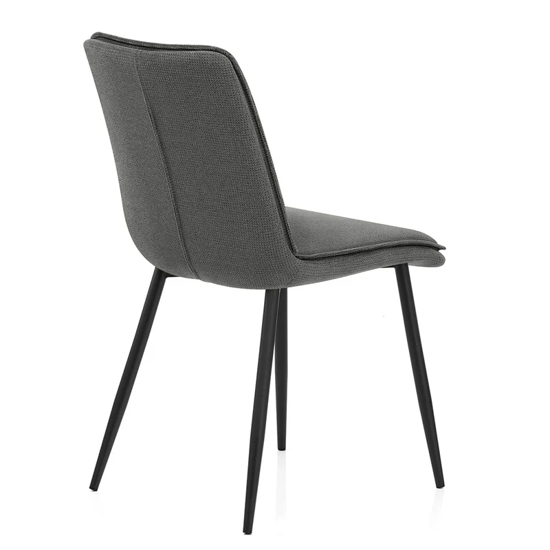 Chaise Tissu - Abi Gris