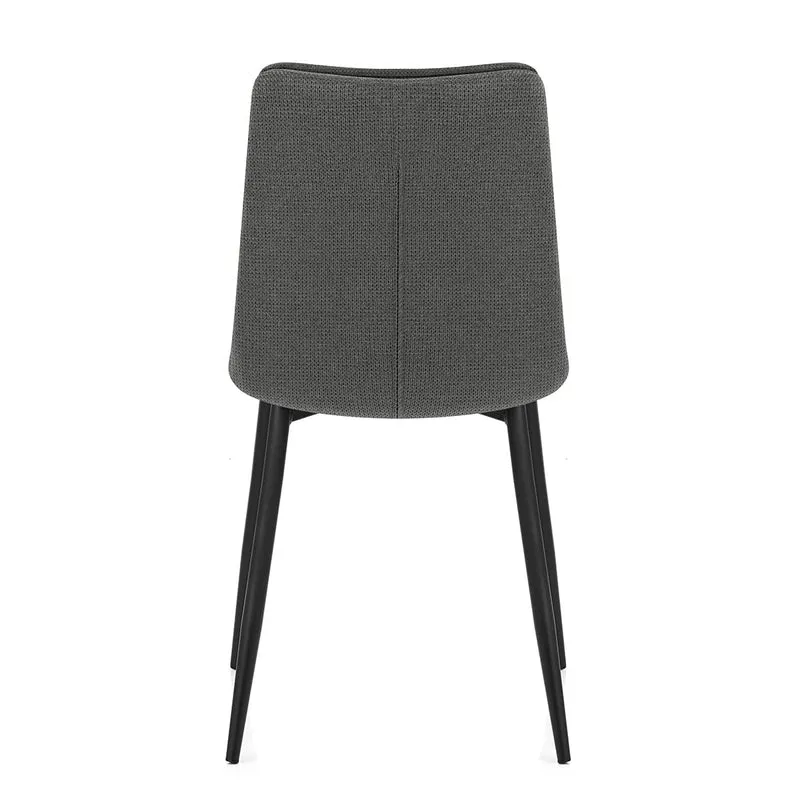 Chaise Tissu - Abi Gris