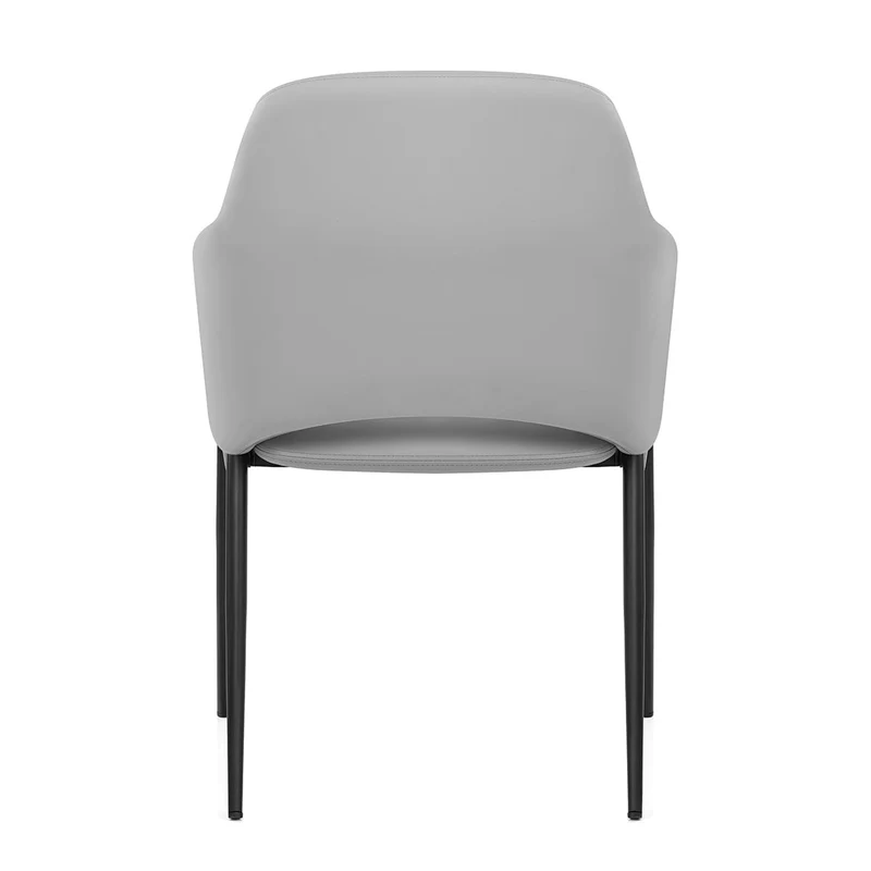 Chaise Faux Cuir - Palma Gris