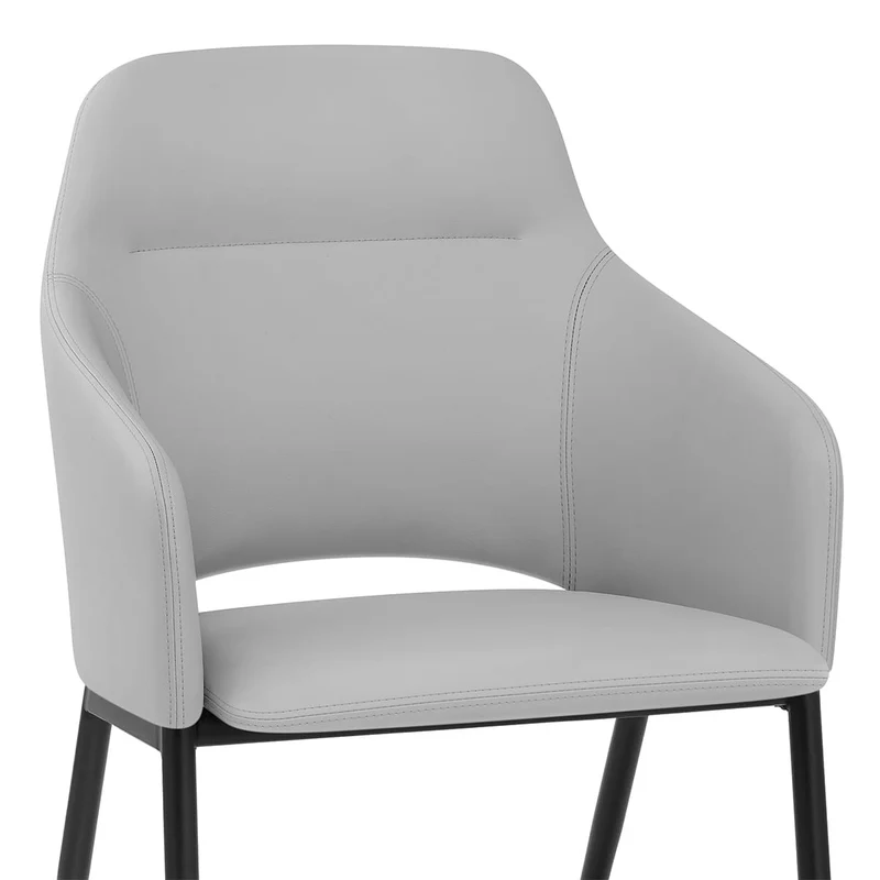 Chaise Faux Cuir - Palma Gris