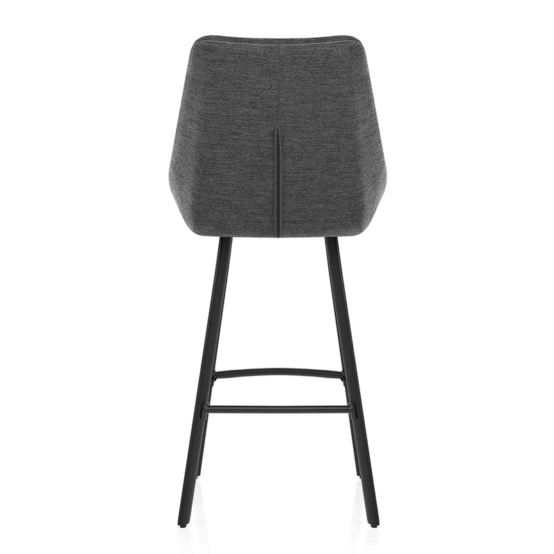 Chaise de Bar Tissu - Nova Gris