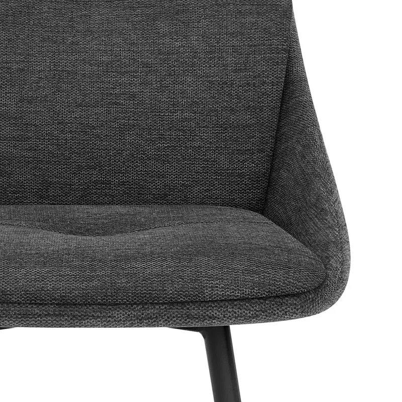 Chaise de Bar Tissu - Nova Gris