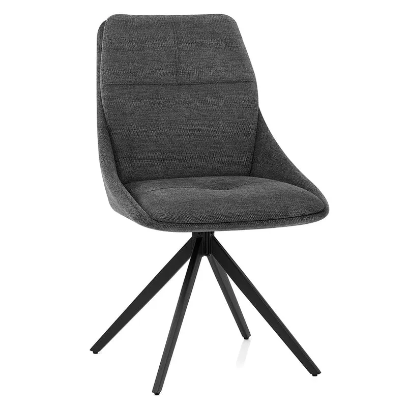 Chaise Tissu - Nova Gris