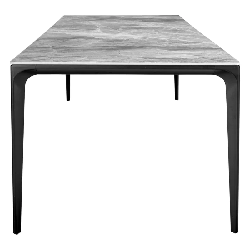 Table de salle à manger rectangulaire en pierre frittée - Ryan