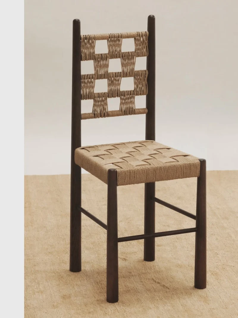 Check Accent Chair