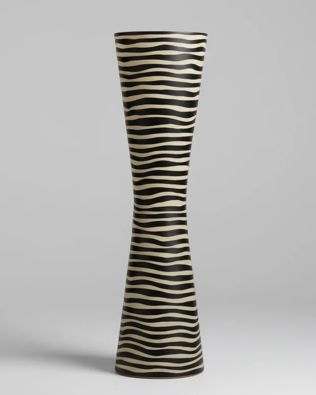Zebra Floor Lamp