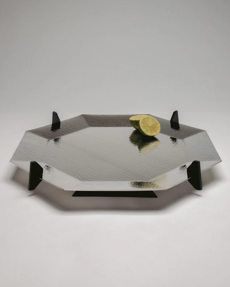 Silver plated tray