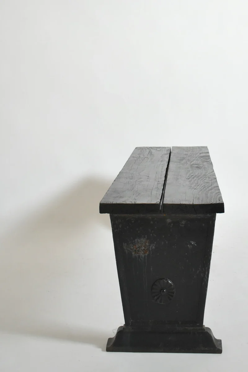 Skoglund & Olson cast iron bench, 1920s