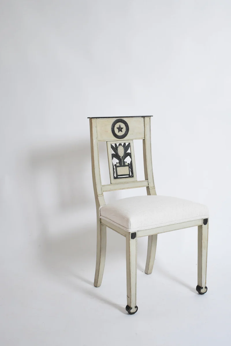 Neoclassical pineapple chairs, 1960s
