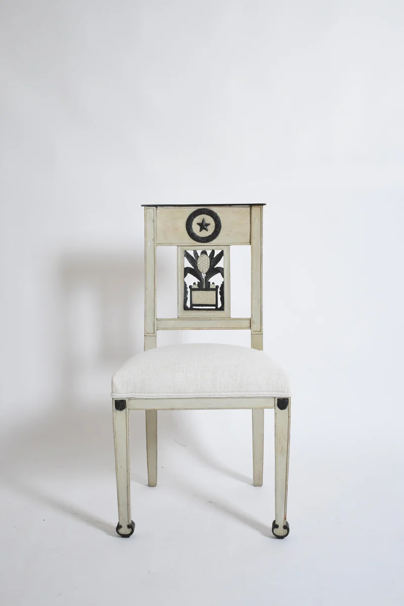 Neoclassical pineapple chairs, 1960s