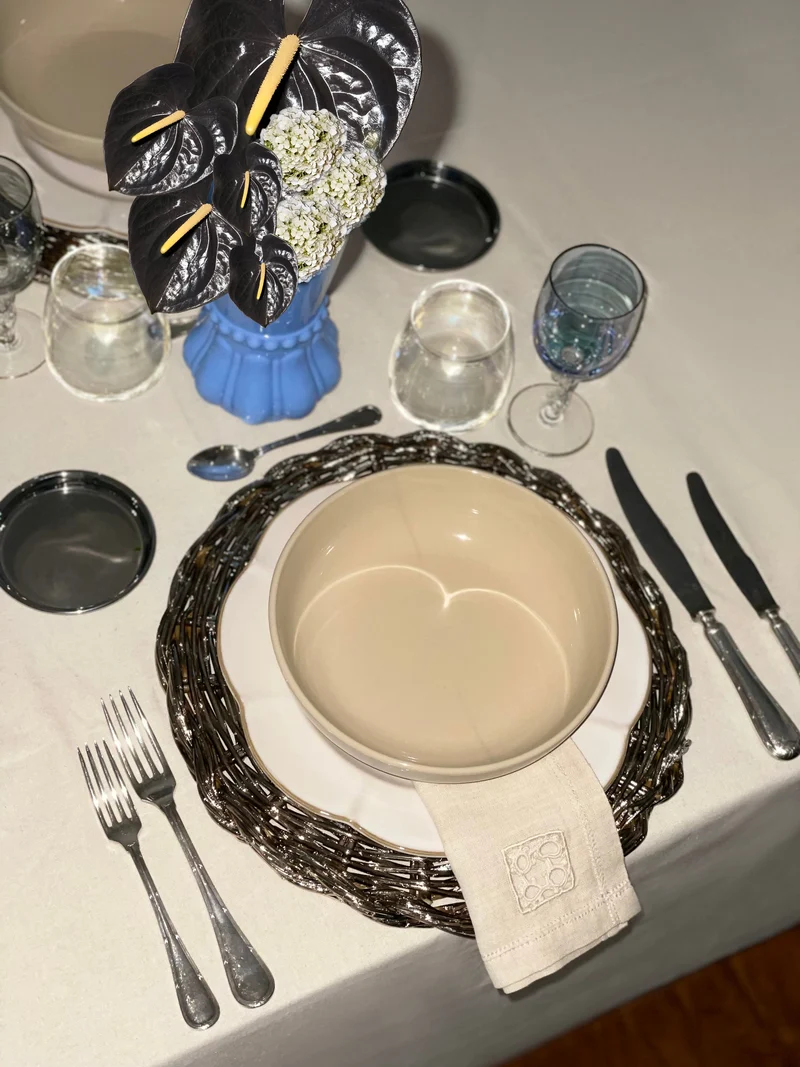 Contemporary Dish - Woven Metal Collection