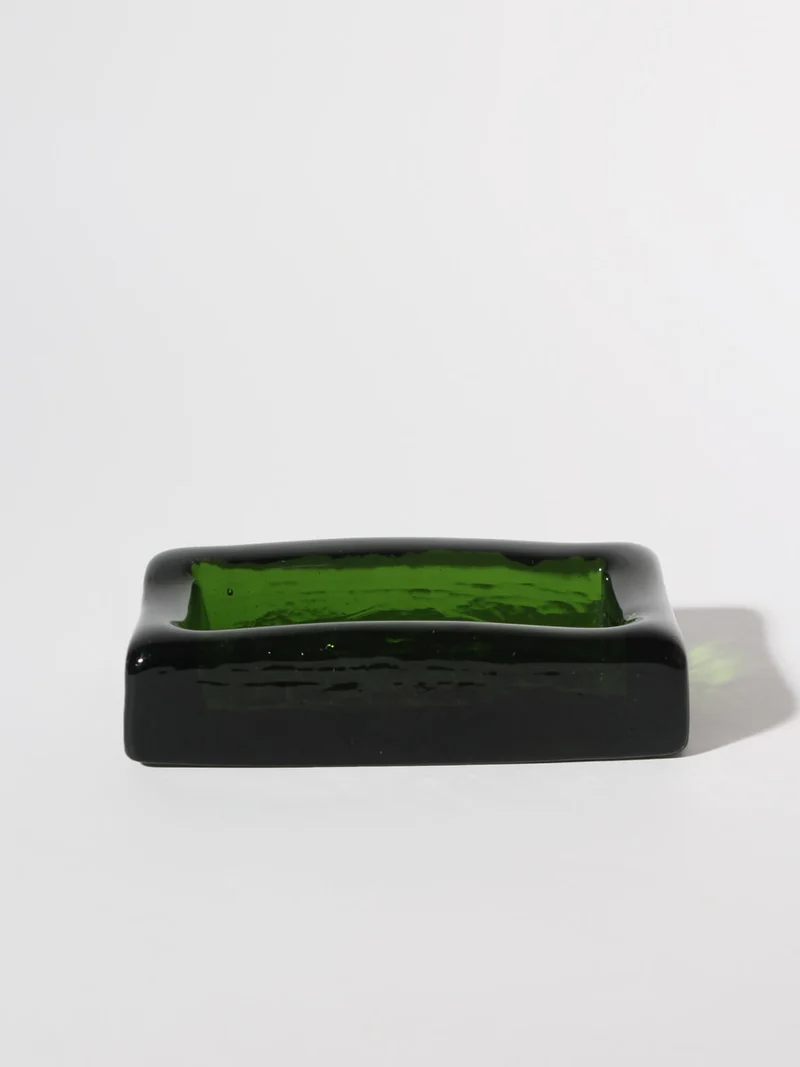 Erik Höglund Nude Female Relief Art Glass Bowl