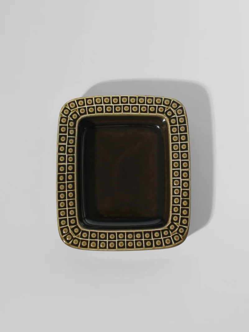 Gunnar Nylund Ceramic Glazed "Kub" Bowl, For Rörstrand, 1960s, Sweden