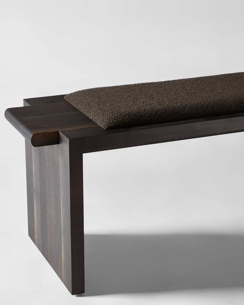 Upholstered Plank Bench