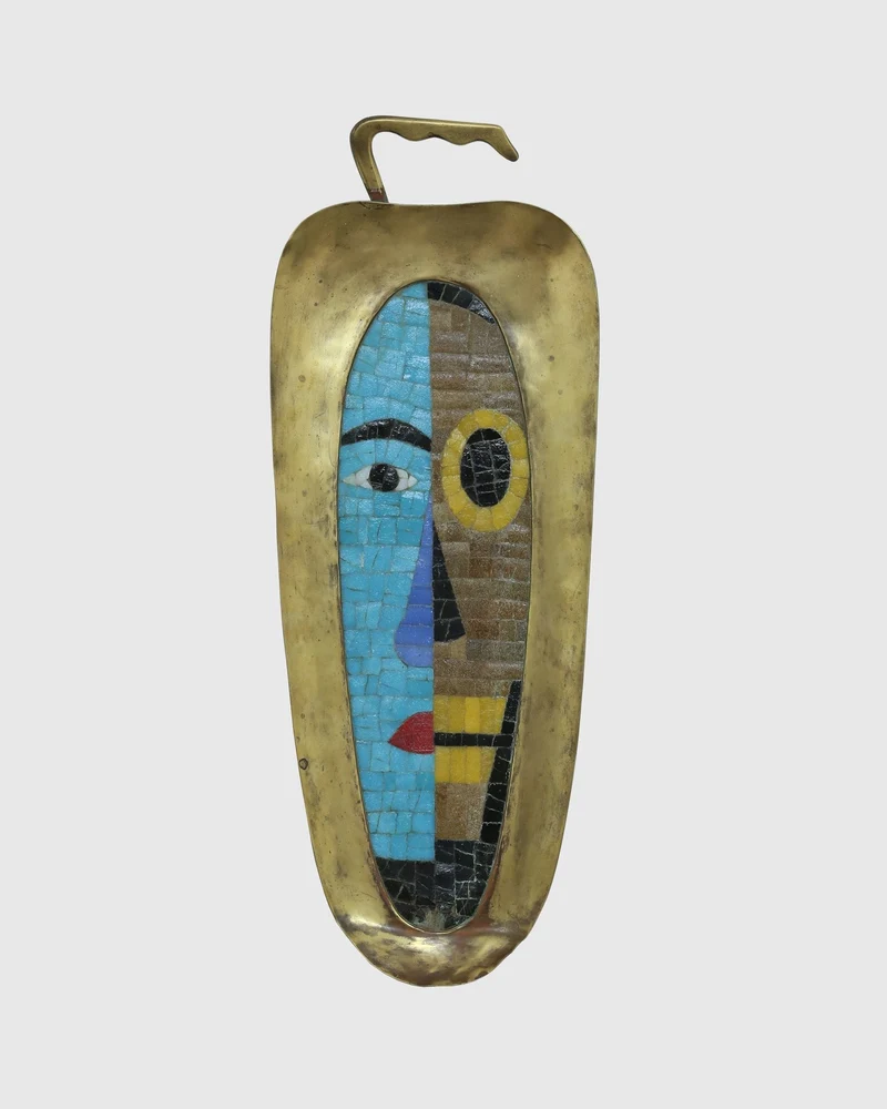 Face Mosaic Hanging, Salvador Teran