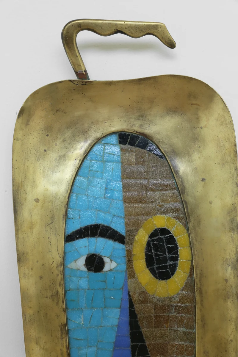 Face Mosaic Hanging, Salvador Teran