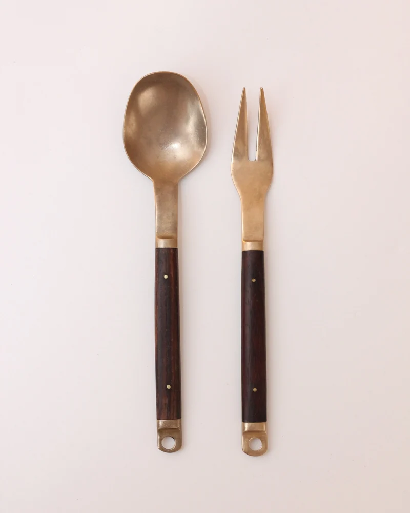 Serving pair by Carl Cohr