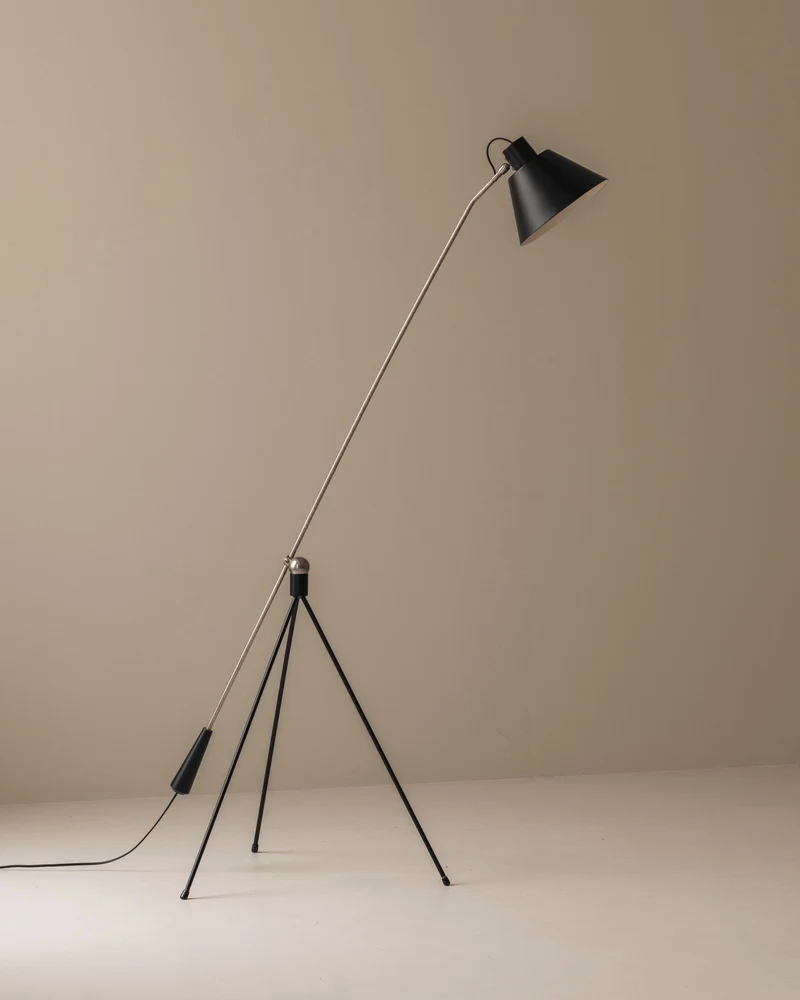 Vintage Early'Magneto' Floor Lamp by H. Fillekes for Artifort, the Netherlands 1954