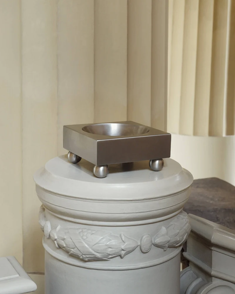 Brushed Stainless Steel Tray