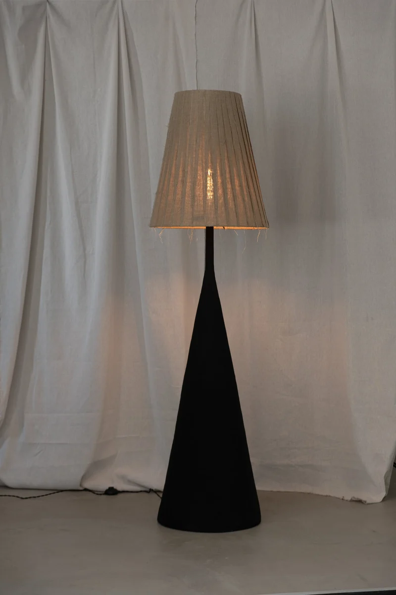 VERETENO Clay Floor Lamp
