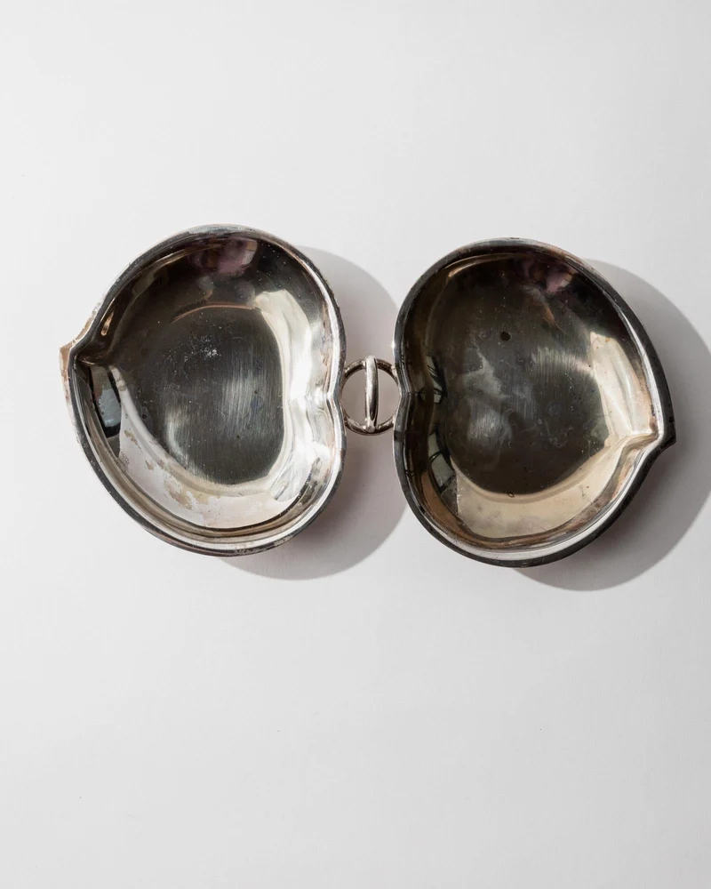 1960s Silver Plated Vide Poche Bowl